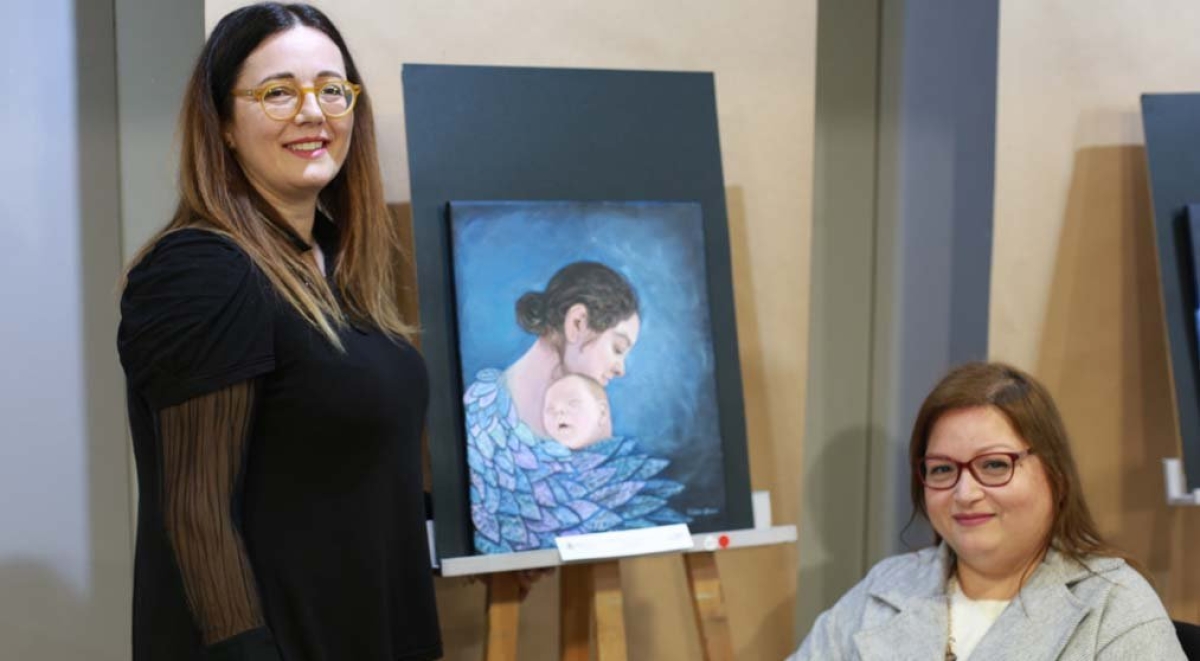 Αγρίνιο: Στιγμές από τα εγκαίνια της έκθεσης του εργαστηρίου MyHeart για τη «Φλόγα», με το φακό του σκηνοθέτη Γιώργου Λουριδά