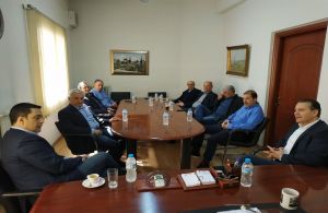 Επίσκεψη Γ. Παπαναστασίου στην Ένωση Αγρινίου