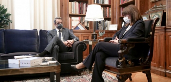 Συνάντηση Σακελλαροπούλου – Μητσοτάκη τη Δευτέρα