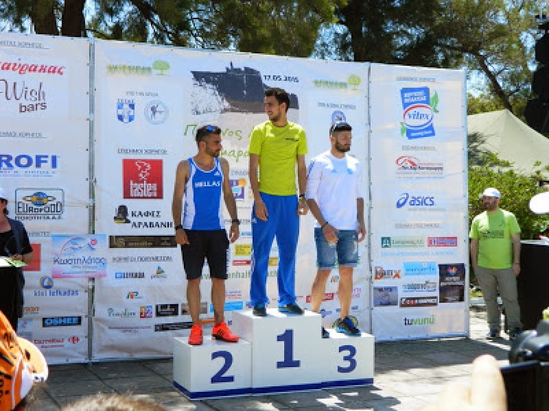 Ο Αγρινιώτης Κώστας Τουσέ 3ος στον 5ο Πράσινο Ημιμαραθώνιο Λευκάδας