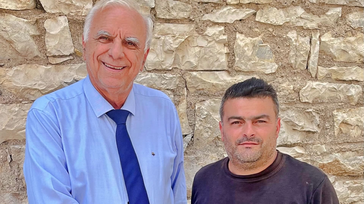 Συμπόρευση ΝΙΚΟΛΑΟΥ ΛΥΡΟΥ με τον υποψήφιο Δήμαρχο Ι. Π. Μεσολογγίου, ΘΑΝΑΣΗ ΛΥΡΟ