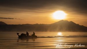 Μαγευτικές εικόνες στην λίμνη Τριχωνίδα (φωτο)