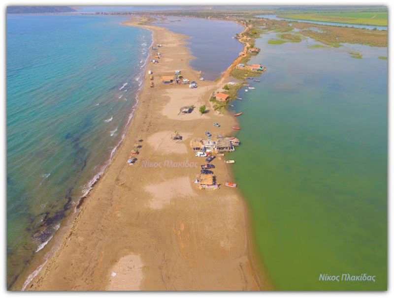 Διόνι και Tσιμαρι Κατοχής Μεσολογγίου στις εκβολές του Αχελώου