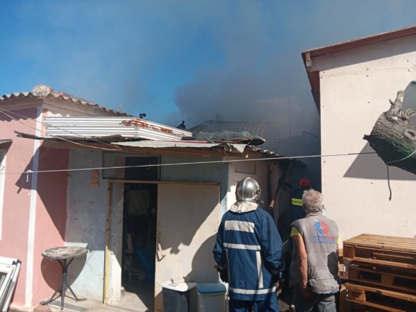 Έρανος στο Νεοχώρι για τον συμπολίτη που κάηκε το σπίτι του