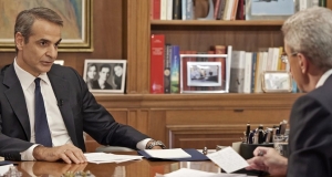 Μητσοτάκης: Αν θέλει ο Τσίπρας να αναμετρηθούμε, να καταθέσει πρόταση δυσπιστίας