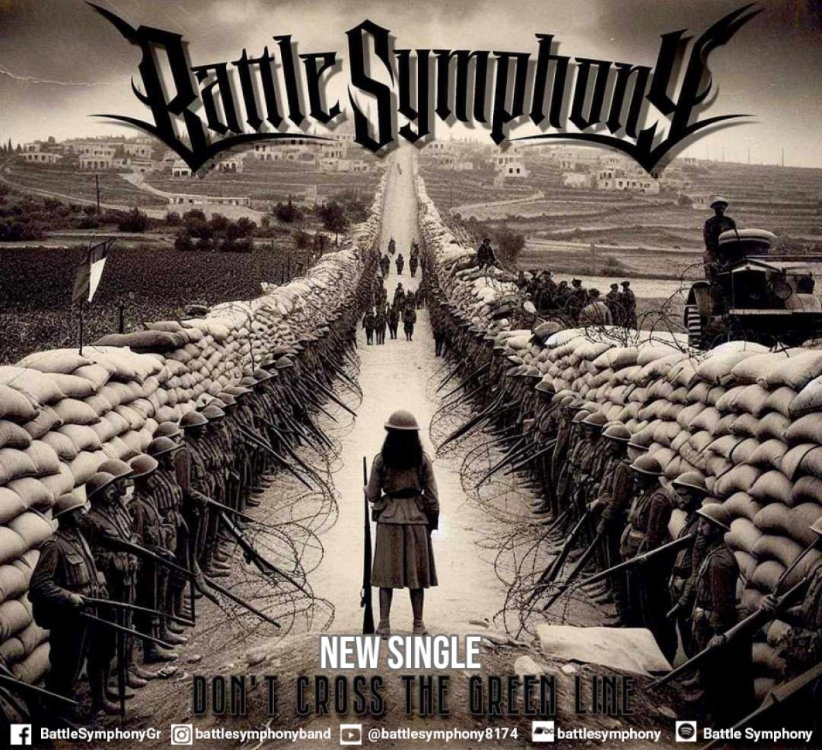 BATTLE SYMPHONY – νέο single “Don’t Cross The Green Line”