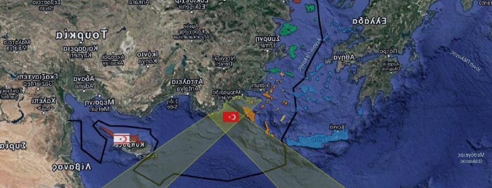 Νέα πρόκληση των Τούρκων: Δημοσιοποίησαν στο google maps την «γαλάζια πατρίδα» της φαντασίας τους