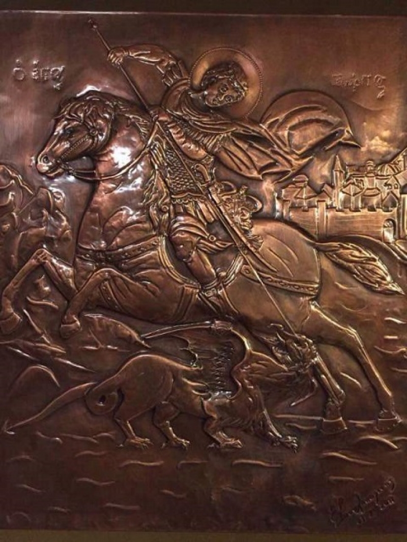 Κατουνιώτης με ταλέντο στη χαλκογραφία