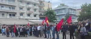 Με επιτυχία διοργανώθηκε  τη Κυριακή 12 Μάη στην κεντρική πλατεία Μπότσαρη του Μεσολογγίου συγκέντρωση του ΚΚΕ για τις επερχόμενες τριπλές εκλογές