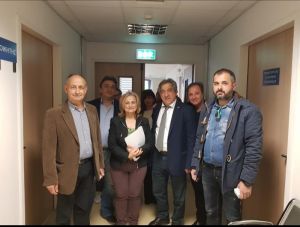 Επίσκεψη του Σταύρου Καμμένου στο Γενικό Νοσοκομείο Αιτ/νίας