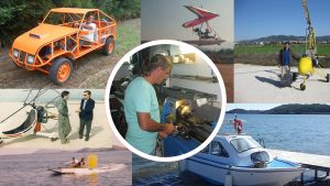 Κώστας Γεωργίου: Κατέκτησε Γή, Ουρανό και Θάλασσα με δικές του κατασκευές !!! (Φωτο - Βίντεο)