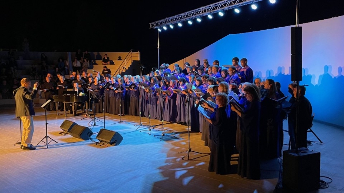Μάγεψαν το κοινό οι χορωδίες του Morgan State University και του Δήμου Ιερής Πόλης Μεσολογγίου