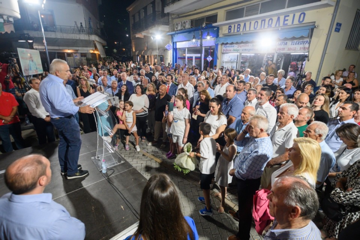 Πάθος και πίστη για νίκη Τορουνίδη στις 8 Οκτώβρη – Μεγάλη συγκέντρωση στην Αμφιλοχία