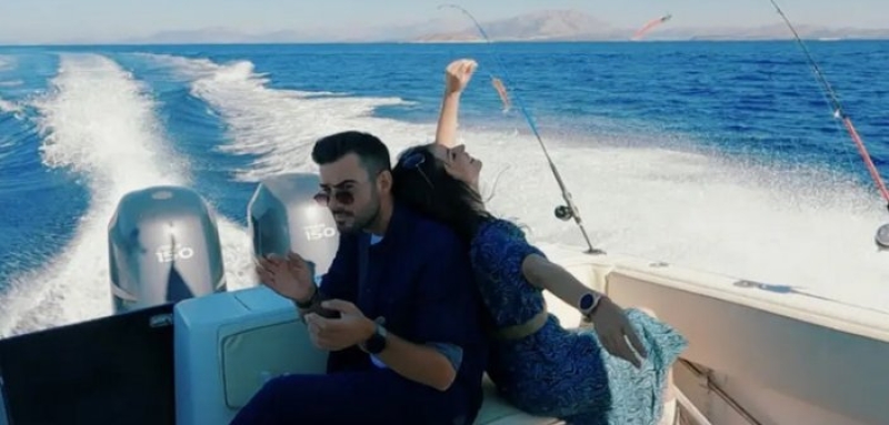 Στο τελευταίο επεισόδιο του Fishy o Γ. Τσιμιτσέλης σαλπάρει με την Κ. Γερονικολού για το Μεσολόγγι