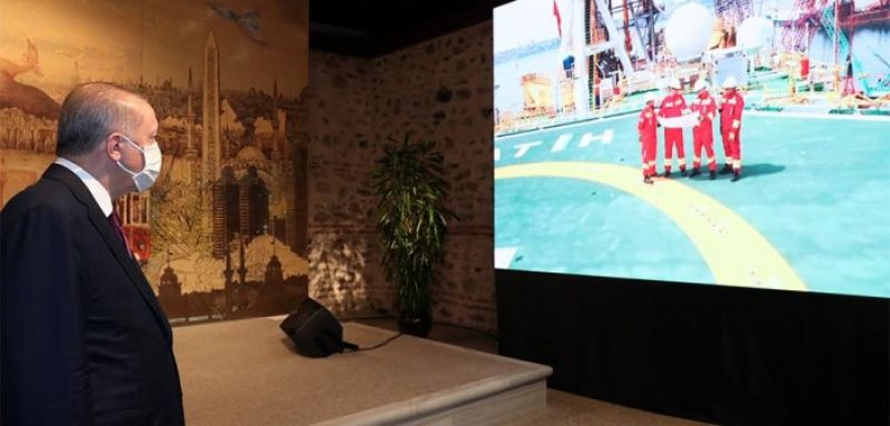 Ερντογάν: «Βρήκαμε τη μεγαλύτερη πηγή φυσικού αερίου στην ιστορία της Μαύρης Θάλασσας»