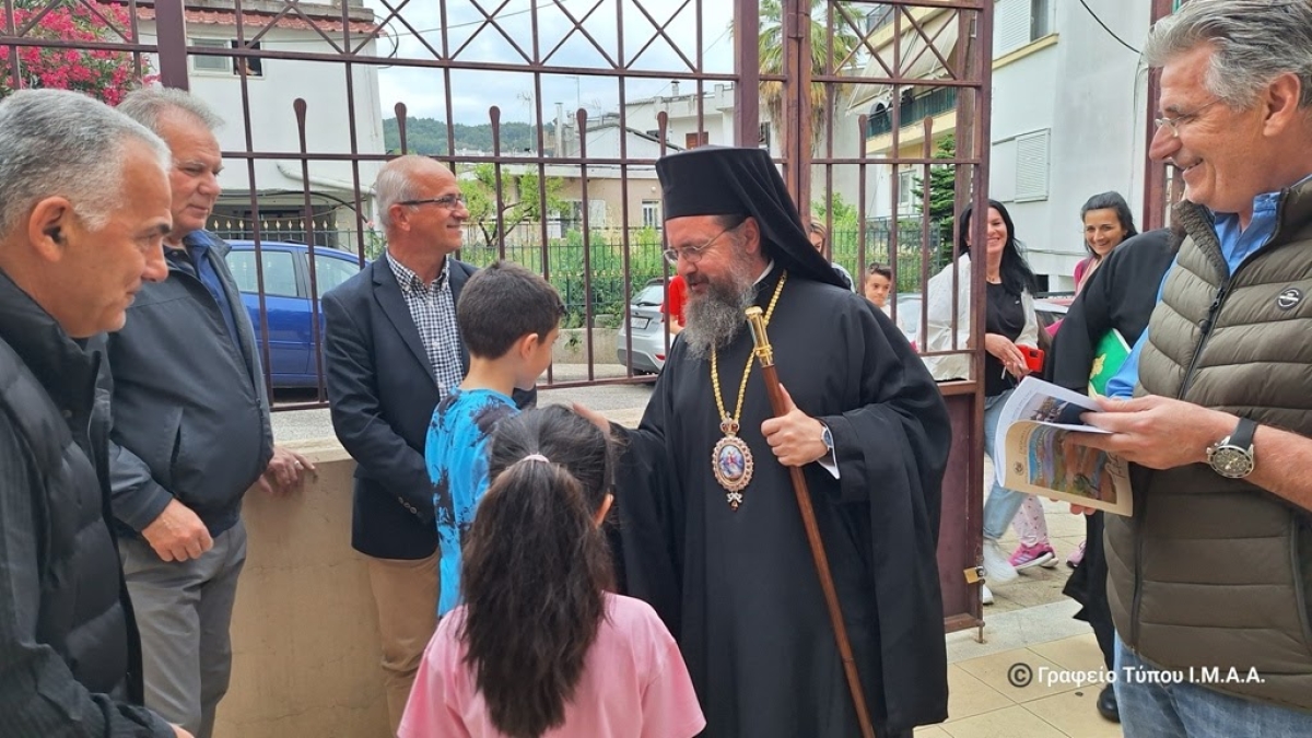 Εγκαίνια Σχολικής Πινακοθήκης στο Αγρίνιο «Ταξίδι στο Χρόνο»