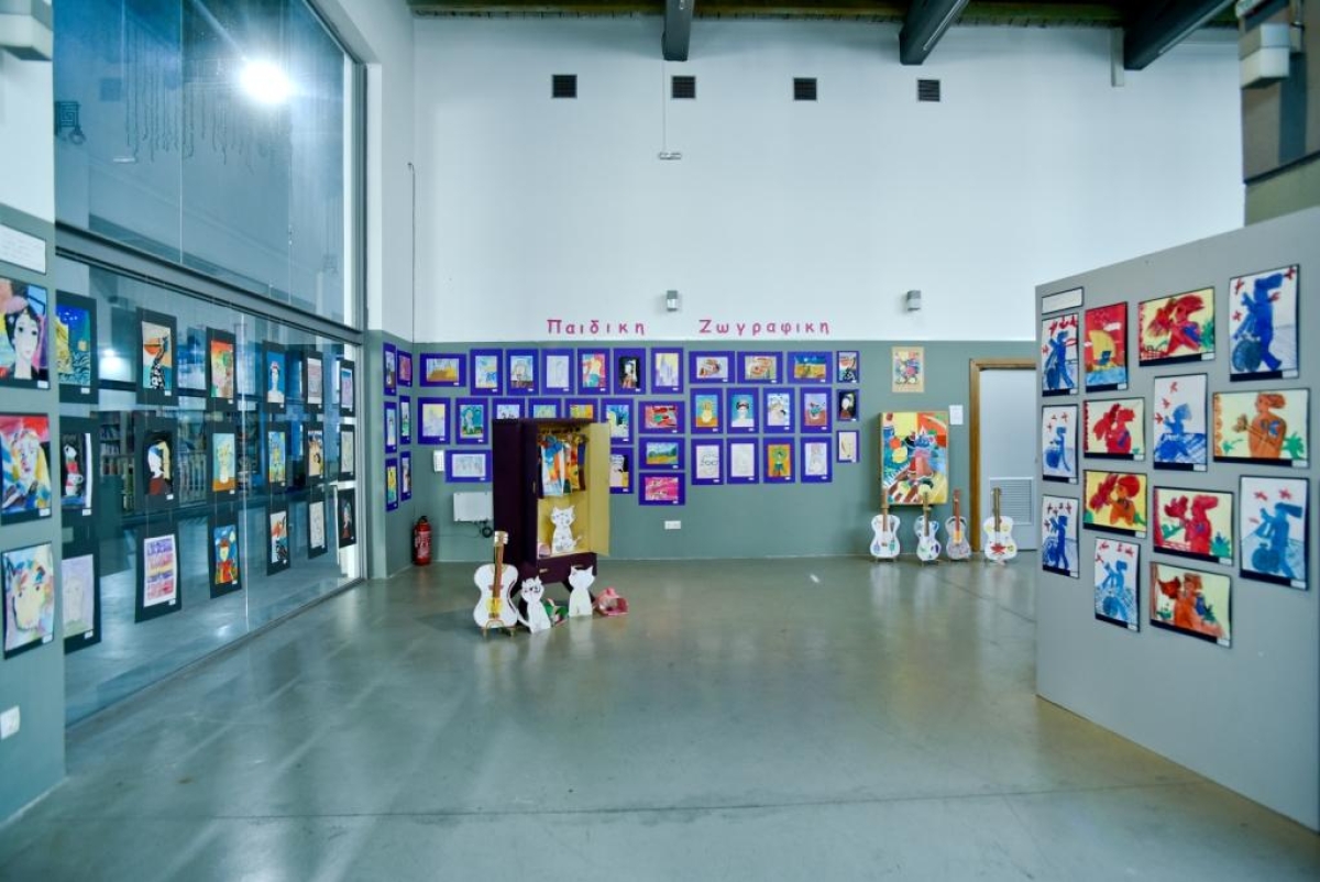 Έκθεση έργων των μαθητών του ΕΙΚΑΣΤΙΚΟΥ ΕΡΓΑΣΤΗΡΙΟΥ του Δήμου Αγρινίου στη παλαιά Δημοτική Αγορά (Δευ 11 - Τετ 20/9/2023)