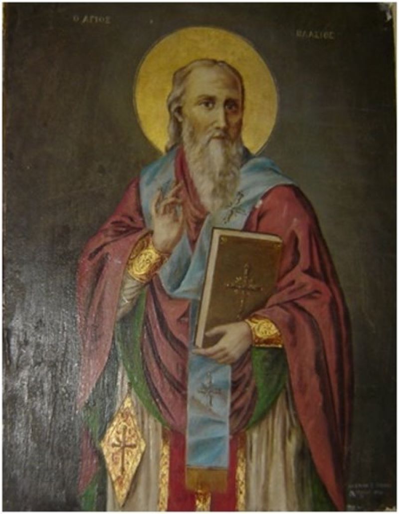 Ο Άγιος Βλάσιος ο Ακαρνάν