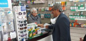 Περιοδεία στην οδό Ηρώων Πολυτεχνείου και την πλατεία Χατζοπούλου απο τον υποψήφιο Δήμαρχο Αγρινίου κ. Σταύρο Καμμένο