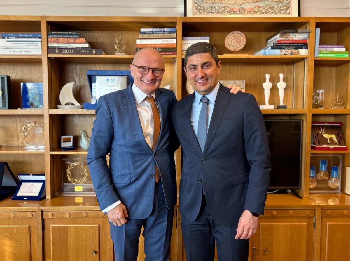 Συνάντηση ΥπΑΑΤ, Λευτέρη Αυγενάκη με Γερμανό πρεσβευτή με στόχο την ενίσχυση των ελληνογερμανικών σχέσεων στον αγροδιατροφικό τομέα