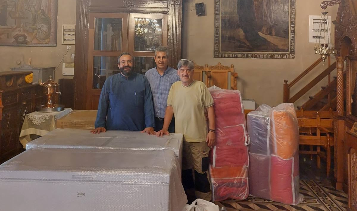 Αποστολή ανθρωπιστικής βοήθειας απο την Ομοσπονδία Επαγγελματιών &amp; Βιοτεχνών Αιτ/νιας προς τους πλημμυροπαθείς της Θεσσαλίας