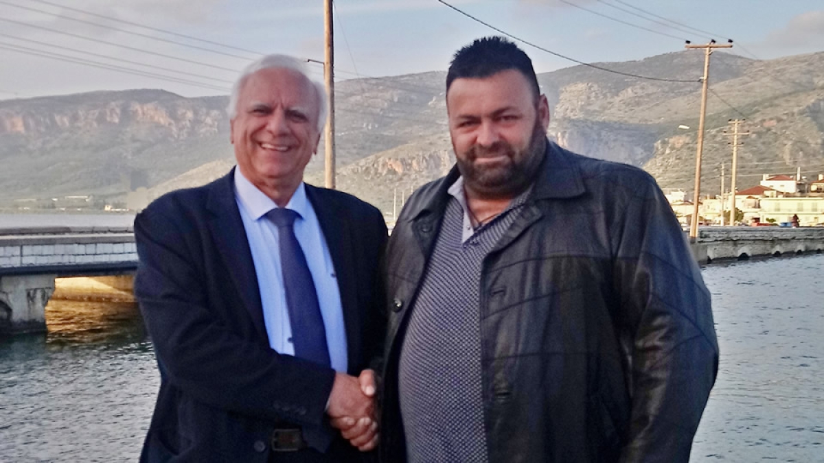 Συμπόρευση ΧΡΗΣΤΟΥ ΛΥΡΟΥ με τον υποψήφιο Δήμαρχο, ΘΑΝΑΣΗ ΛΥΡΟ