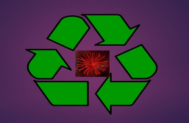 Δεν ανακυκλώνουμε τον κορωνοϊό