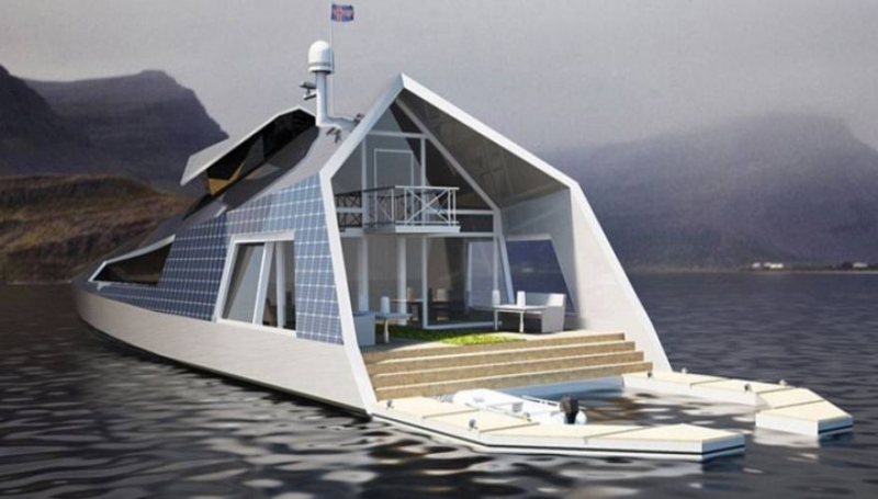 Το γιοτ με όλες τις ανέσεις ενός σπιτιού συμπεριλαμβανομένου και ενός ... κήπου [φωτό]