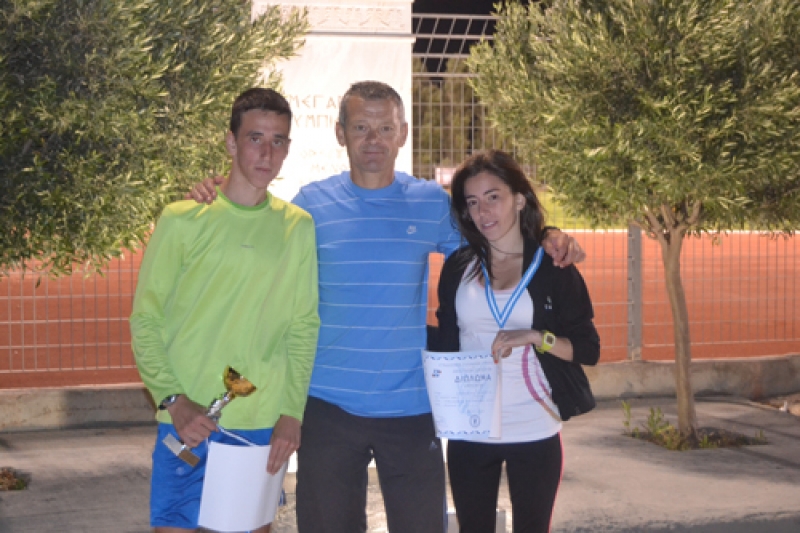 Πρωταθλητής ο Κώστας Σταμούλης, χάλκινη η Γεωργία Σταμούλη