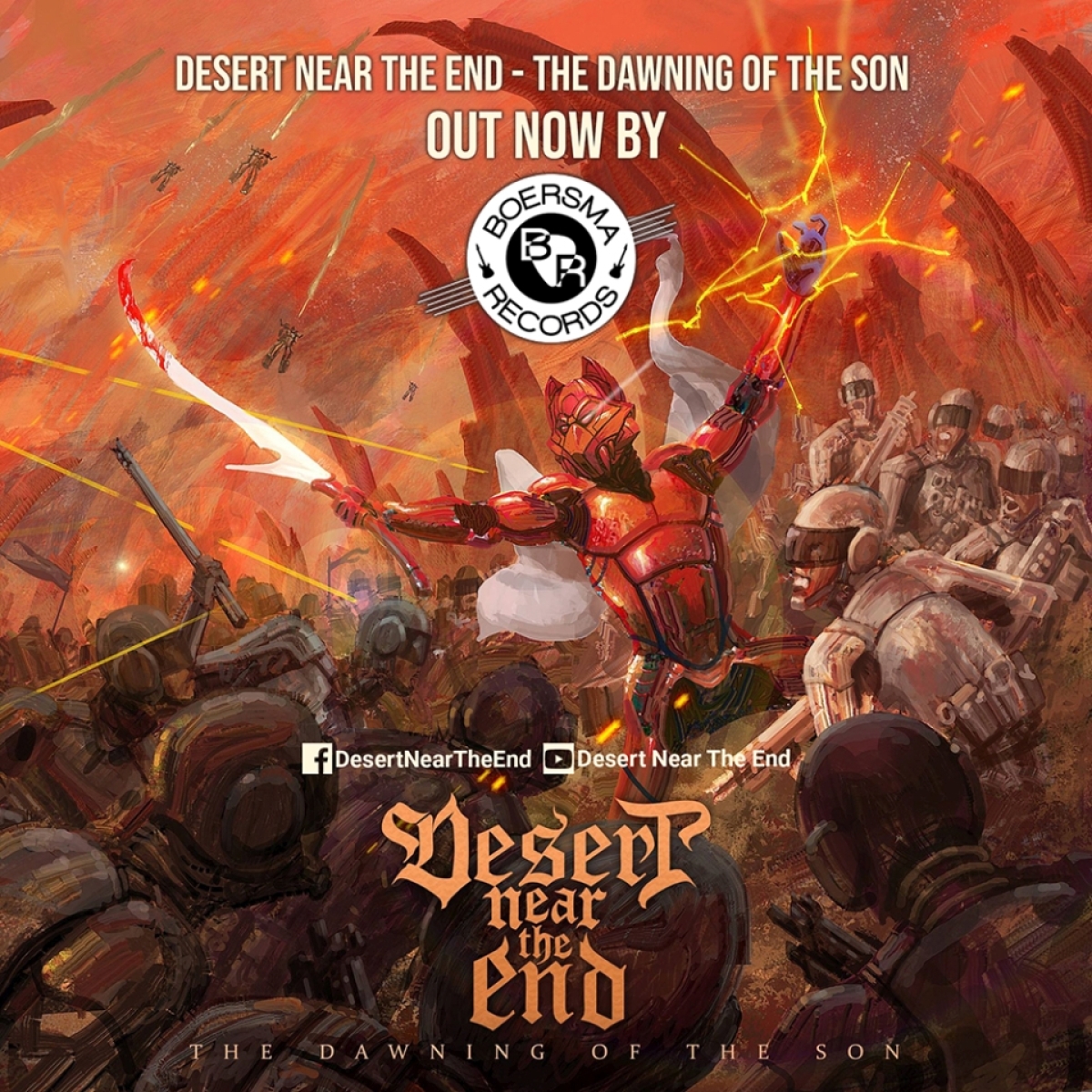 DESERT NEAR THE END – “Iron Rain” από το άλμπουμ &quot;The Dawning of the Son&quot;.