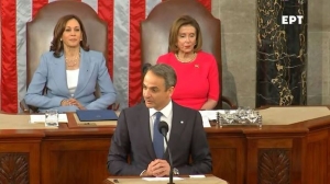 Η ιστορική ομιλία του Κυριάκου Μητσοτάκη στο αμερικανικό Κογκρέσο: Η Μαριούπολη μας θυμίζει το Μεσολόγγι