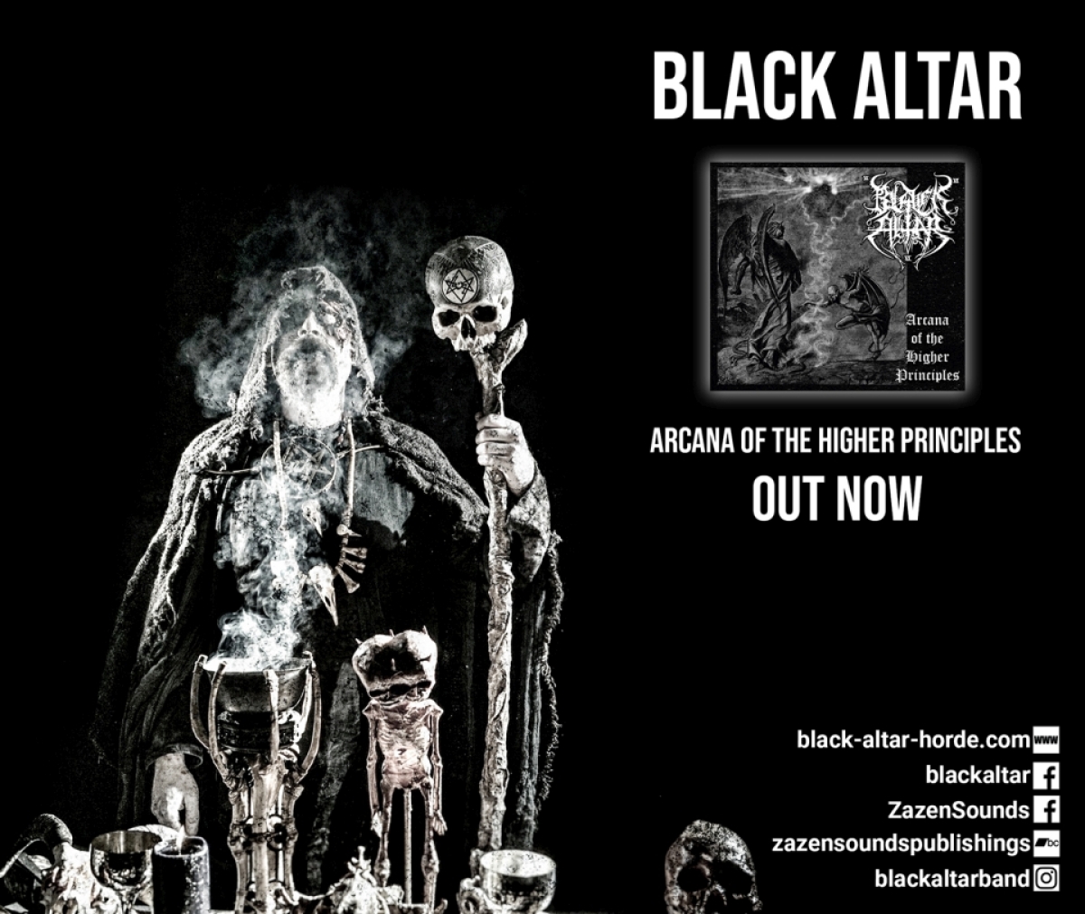 BLACK ALTAR - single &quot;Arcana of the Higher Principles&quot; από το ομώνυμο άλμπουμ