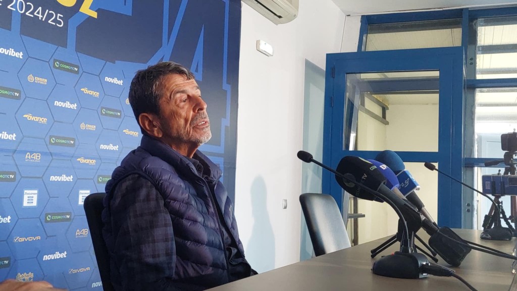 Παναιτωλικός - Λαμία 1-0: Οι δηλώσεις Πετράκη στη συνέντευξη Τύπου (βίντεο)