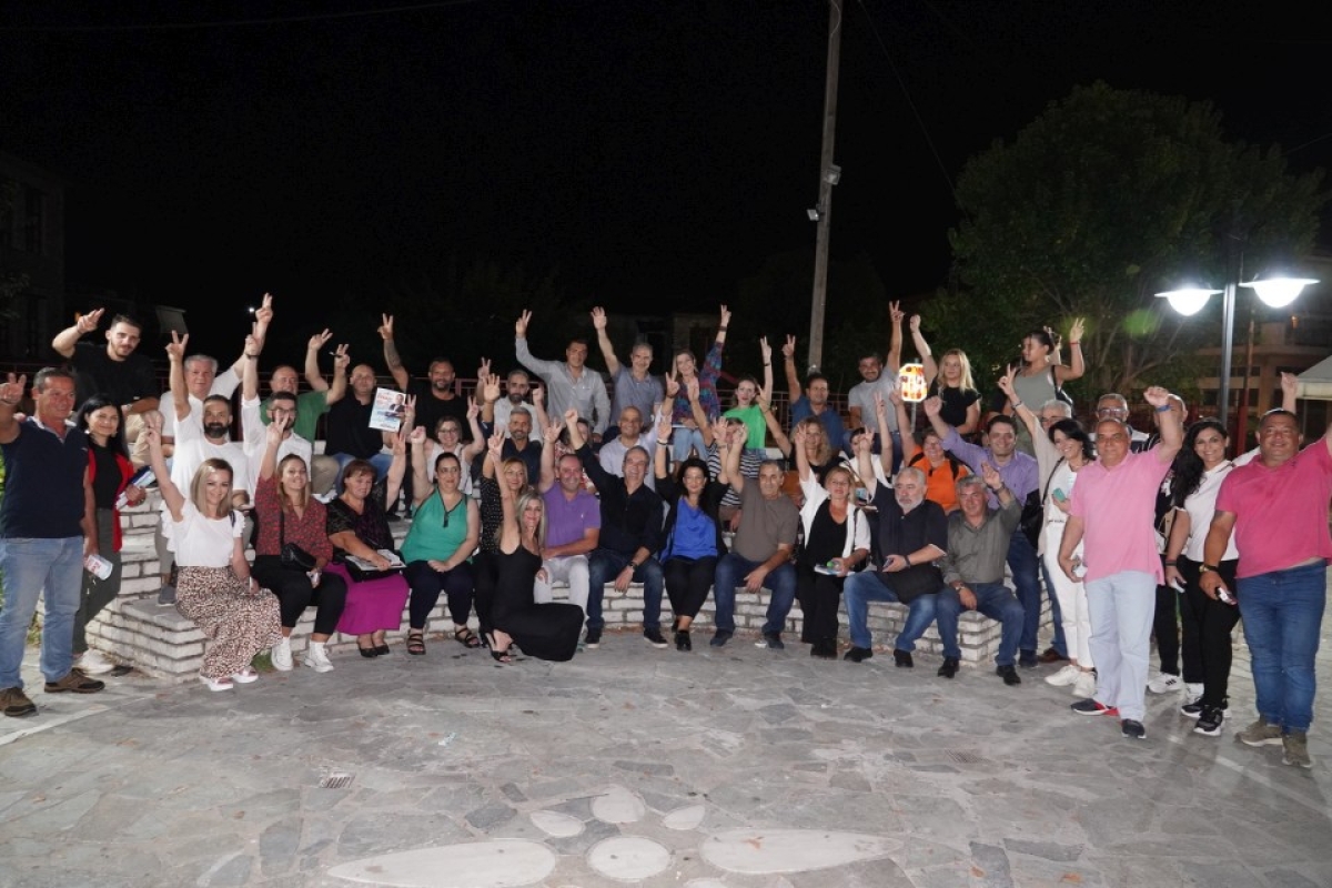 Κώστας Πιστιόλας: Οι πολίτες δείχνουν το δρόμο για την αλλαγή που έρχεται στις 8 Οκτωβρίου