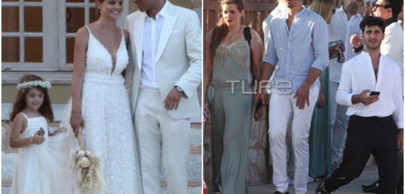 Δανάη Μιχαλάκη – Γιώργος Παπαγεωργίου: Όλοι οι πρωταγωνιστές των Άγριων Μελισσών ήταν παρόντες στον γάμο τους