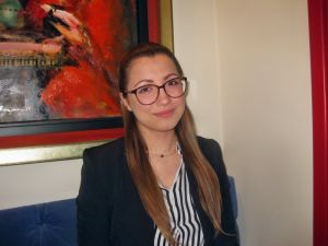 Ηρθε απο την Αθήνα πριν απο τέσσερα χρόνια για σπουδές και φεύγει απο το Αγρίνιο γεμάτη εμπειρίες και αναμνήσεις