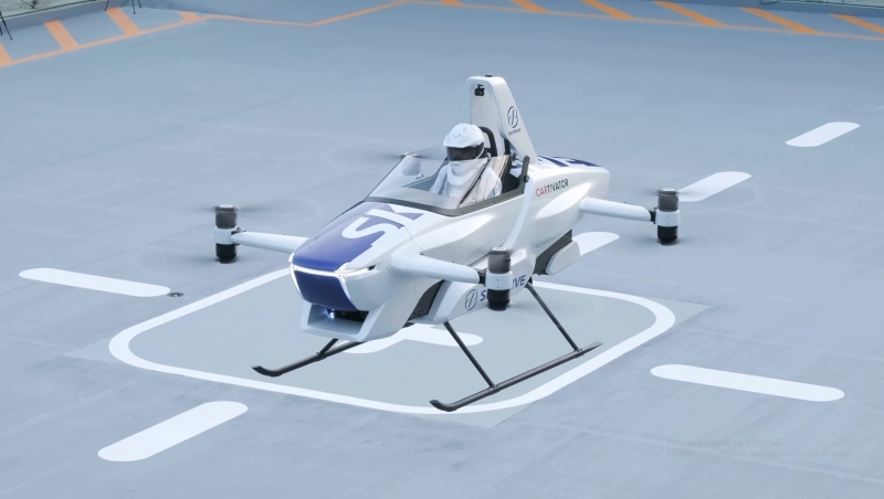 Βίντεο: Ιπτάμενο αυτοκίνητο κάνει την πρώτη πτήση του στην Ιαπωνία