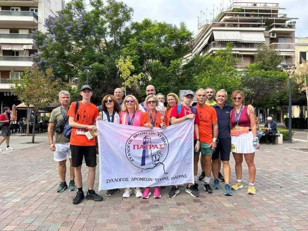 Ο Σύλλογος Δρομέων Υγείας Πάτρας συμμετείχε στον 16ο Ημιμαραθώνιο «Μιχάλης Κούσης»