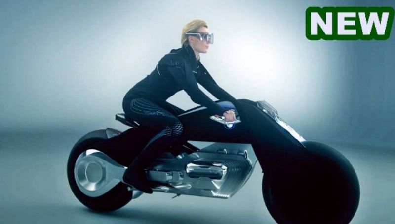 Το όραμα της BMW: Η φουτουριστική μηχανή που διαθέτει σύστημα ισορροπίας (φωτό, βίντεο)