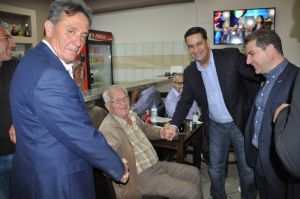 Σε Τριαντέικα , Ελαιόφυτο, Μεγάλη Χώρα και Λεπενού ο Γιώργος Παπαναστασίου:  «Το ενδιαφέρον για την ανάπτυξη του τόπου μας είναι καθημερινό και πάνω απ’ όλα έμπρακτο».