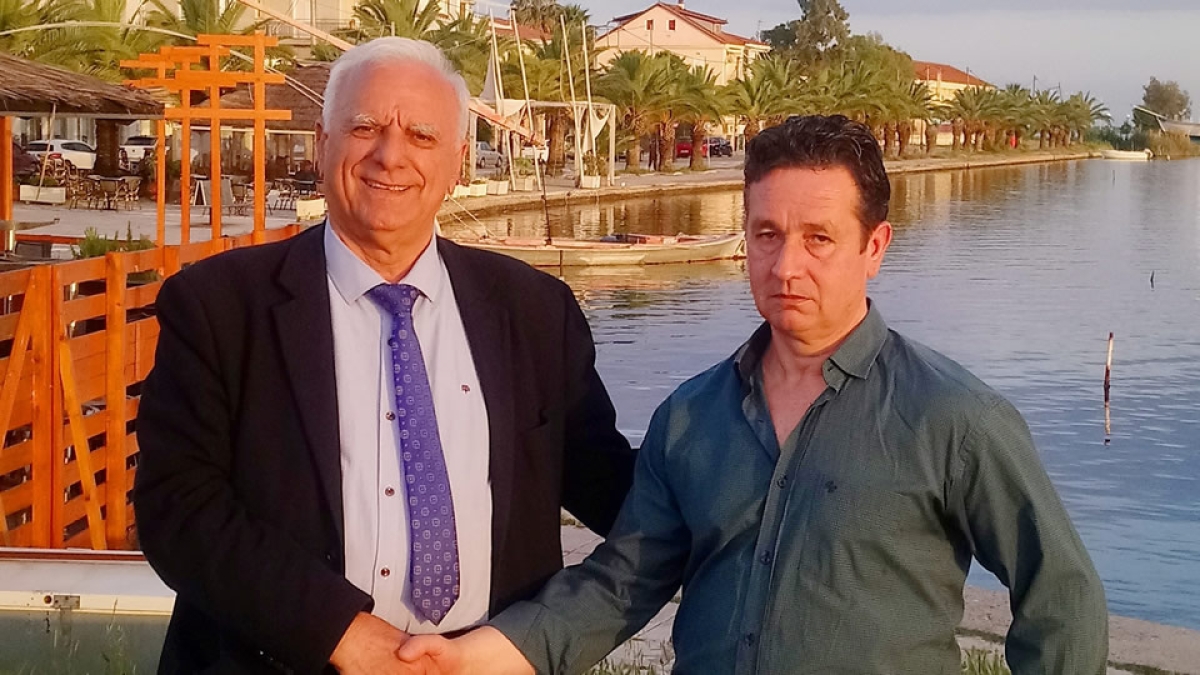 Συμπόρευση ΓΕΩΡΓΙΟΥ ΑΡΕΤΑ  με τον υποψήφιο Δήμαρχο, Θανάση Λύρο