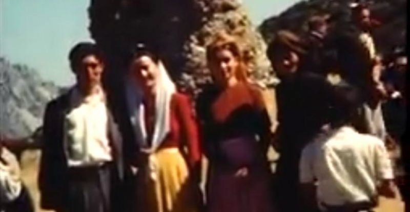 Περίστα Ναυπακτίας: Σπάνιο φιλμ του 1949 από το πανηγύρι του Προφήτη Ηλία