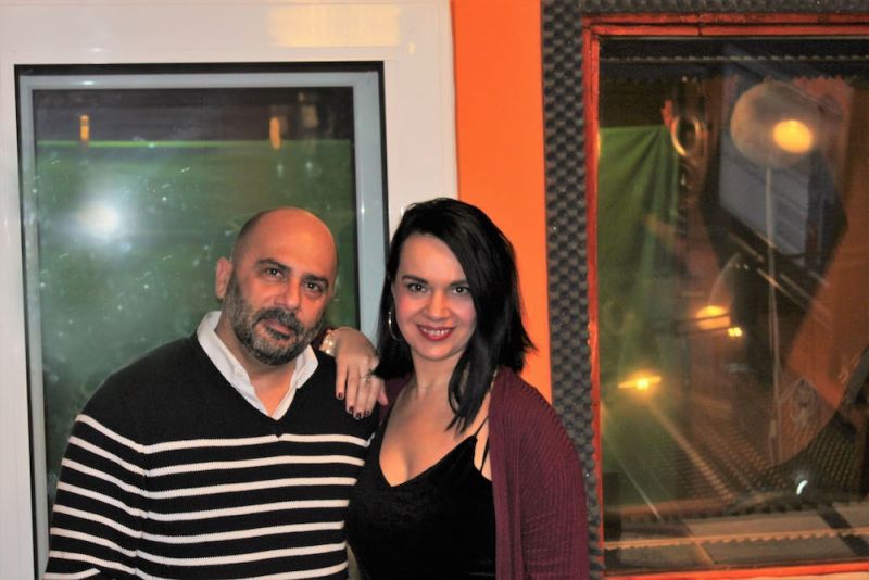 Η Ζωή Τηγανούρια κοντά σε νέους τραγουδοποιούς-ερμηνευτές [φωτό]