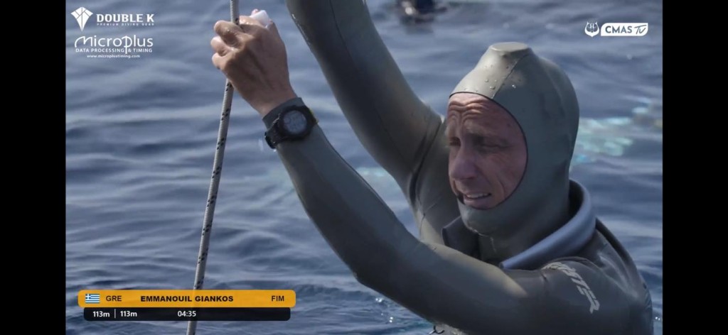Μύτικας: «Ασημένιος» ο Έλληνας Μανώλης Γιάνκος στο Παγκόσμιο Πρωτάθλημα Ελεύθερης Κατάδυσης