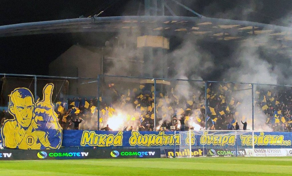 Η Θύρα 6 - Warriors est.1981 για το ΠΑΝΑΙΤΩΛΙΚΟΣ - Ολυμπιακός στις 06/01/2025