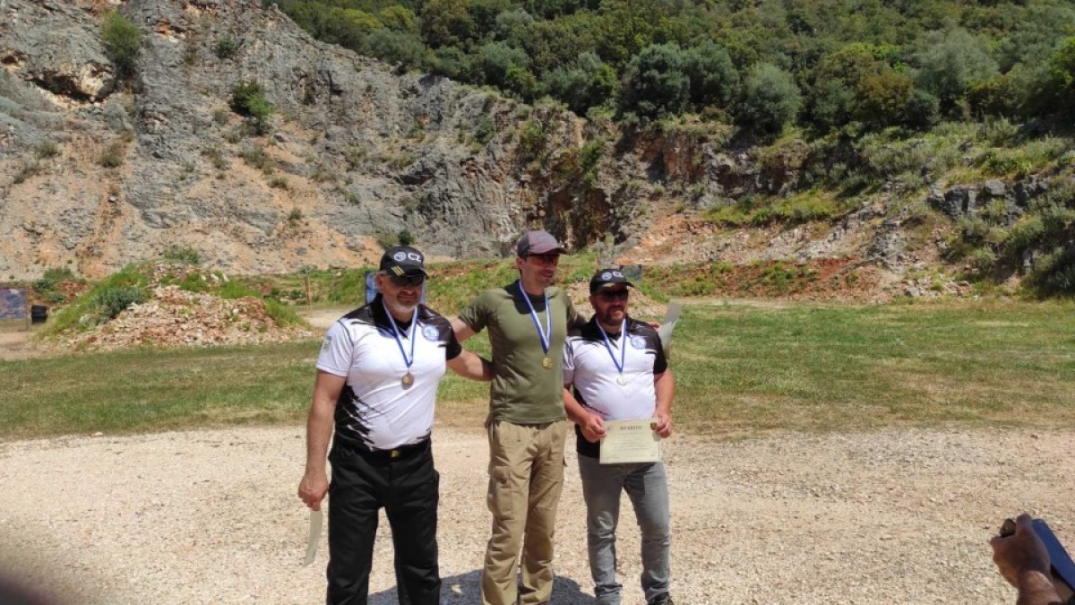 Χρυσό μετάλλιο για τον Γούναρη Αριστομένη και τον Σκοπευτικό Όμιλο Αιτωλοακαρνανίας "Σκοπευτής"