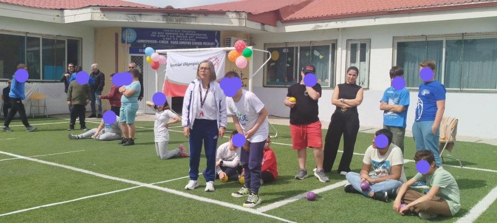 Το Δημητρούκειο Ειδικό Δημοτικό Σχολείο στο άθλημα Bocce με τα Special Olympics