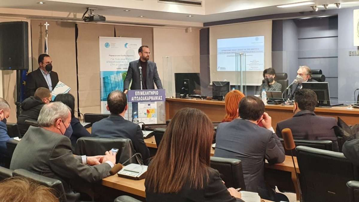 Νεκτάριος Φαρμάκης: Δυτική Ελλάδα, παραγωγική ευρωπαϊκή περιφέρεια