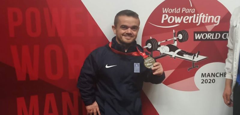 Xρυσό Μετάλλιο για το Δημήτρη Μπακοχρήστο από το Μοναστηράκι, στο Παγκόσμιο στο Μάντσεστερ