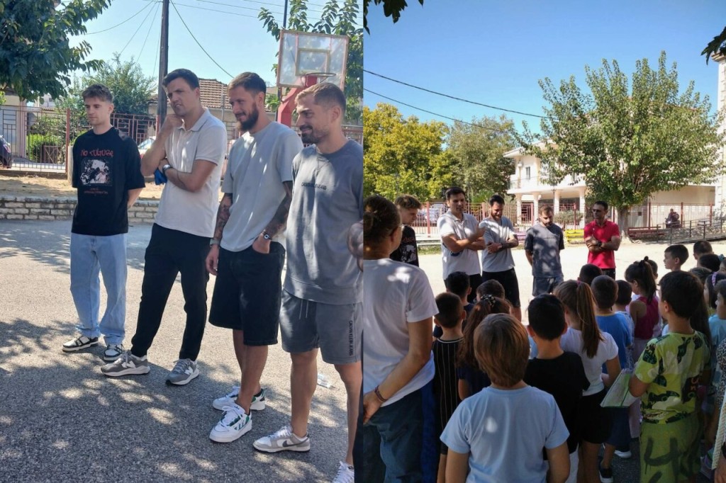 Ο Παναιτωλικός τίμησε την Πανελλήνια Ημέρα Σχολικού Αθλητισμού στο Δημοτικό Σχολείο Θεστιέων